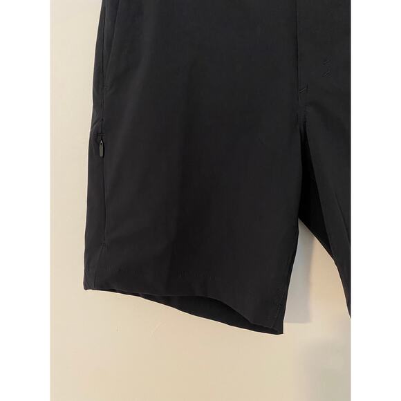 Cuts Clothing Men's Flat Front Shorts - Black - Picture 2 of 9